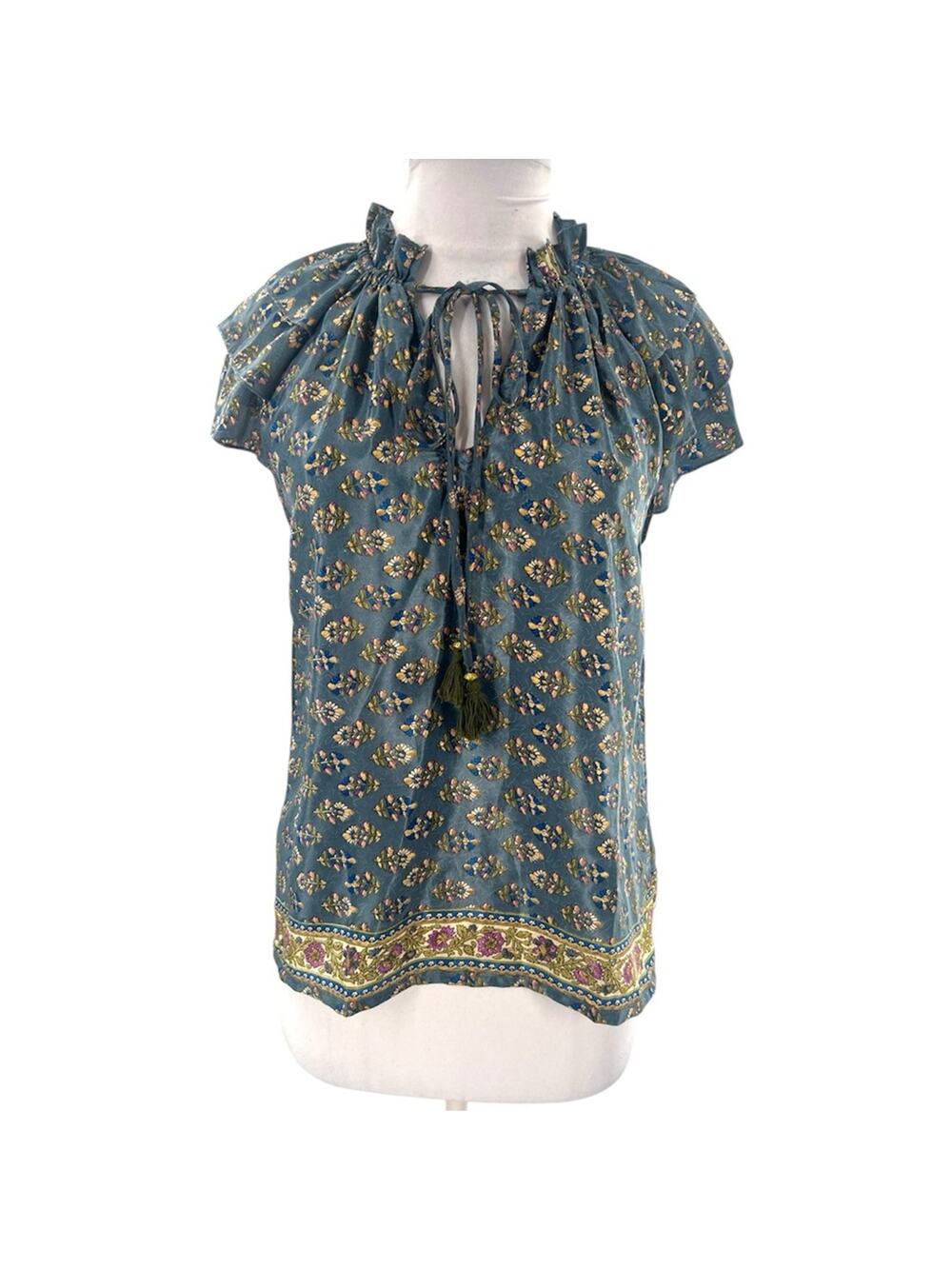 Perry‎ Walker Collective Silk Blouse Size S